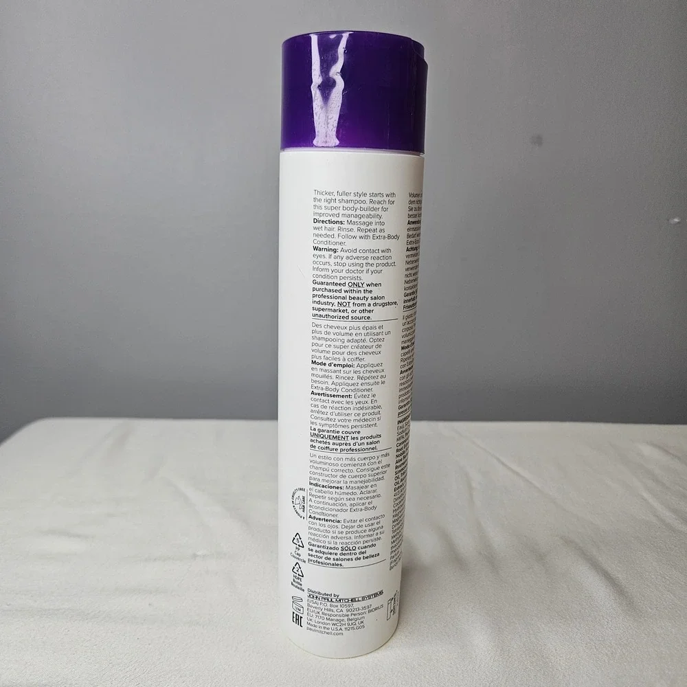 Paul Mitchell Extra-Body Shampoo 10.14 fl oz Volumizing Thickening Fine Hair NEW